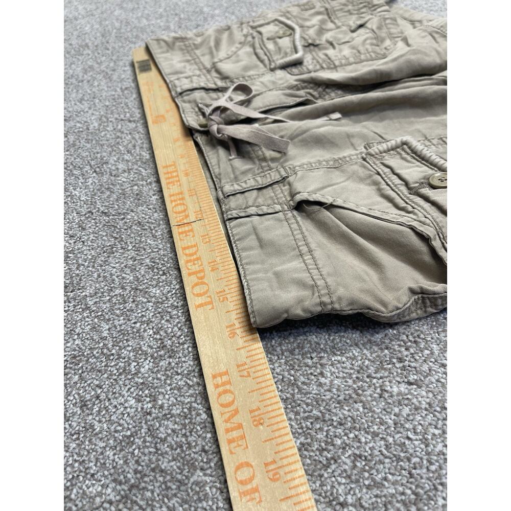 Y2K 00s Skater parachute Utility Cargo Low Rise Drawstring UNIONBAY Womens/jr 7 - Picture 10 of 13